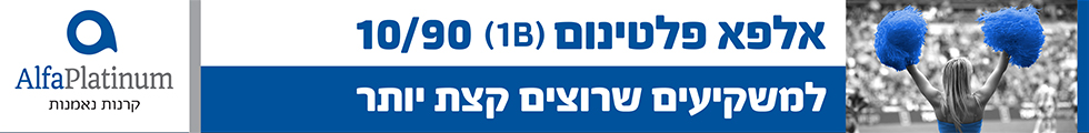 עיצוב גרפי לבאנר עבור חברת השקעות