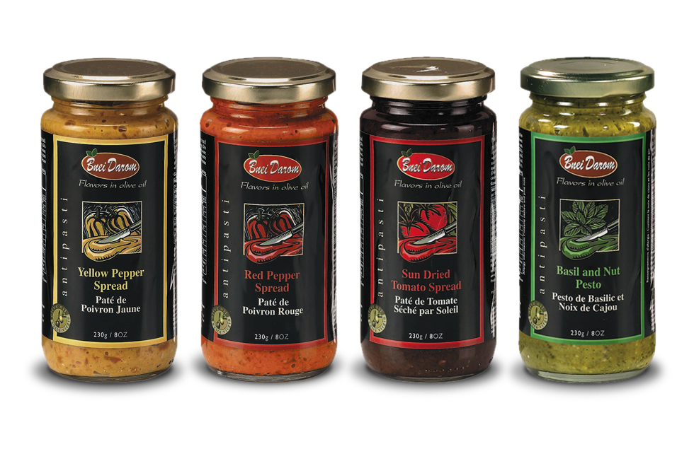 עיצוב וצילום אריזות מזון לבני דרום