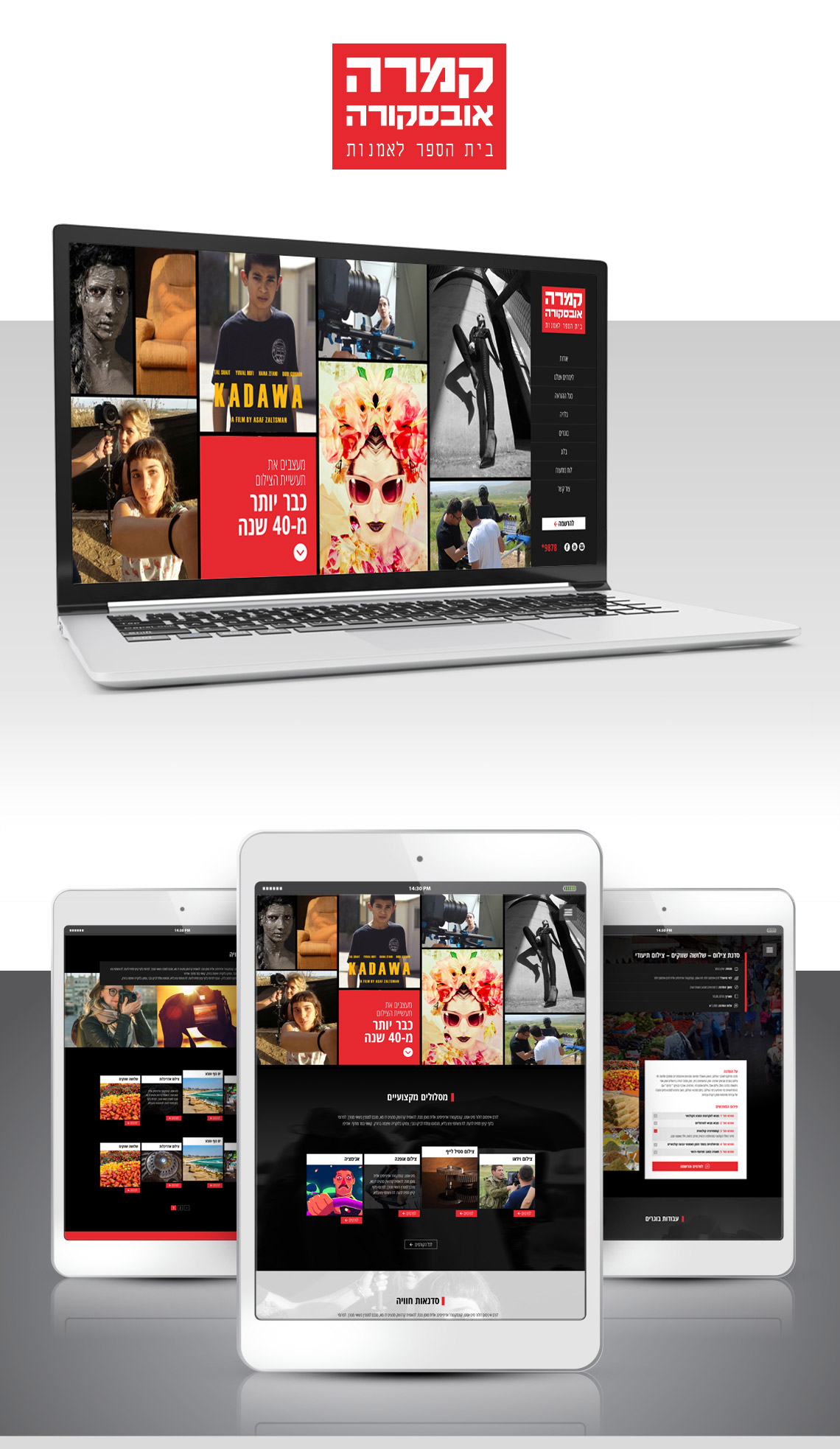 עיצוב ובניית אתר