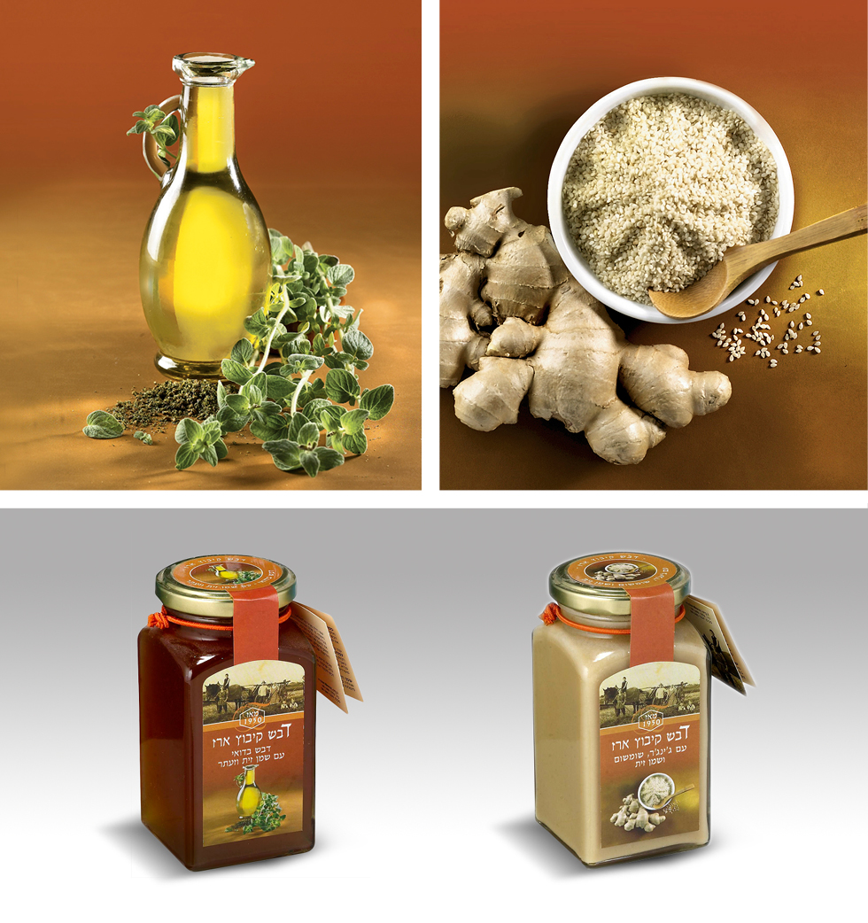 צילום לאריזות מזון דבש ארז