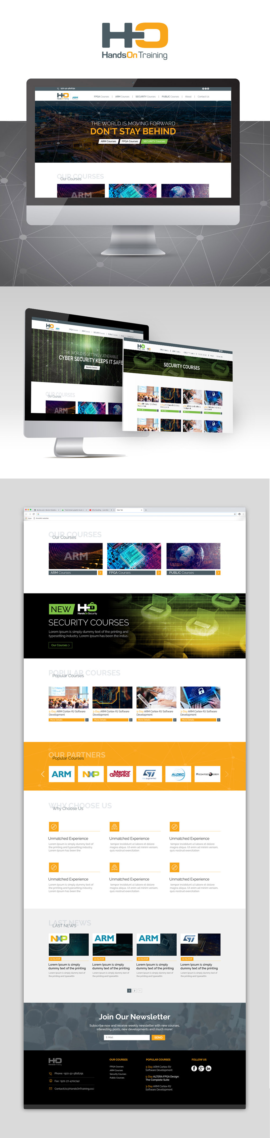 עיצוב ובניית אתר