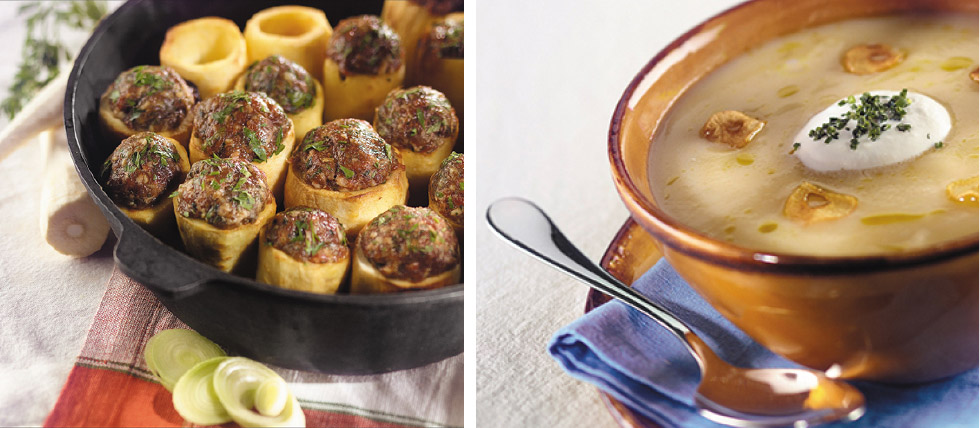 צילום חוברת מתכונים לפרסניפ עבור מועצת הירקות