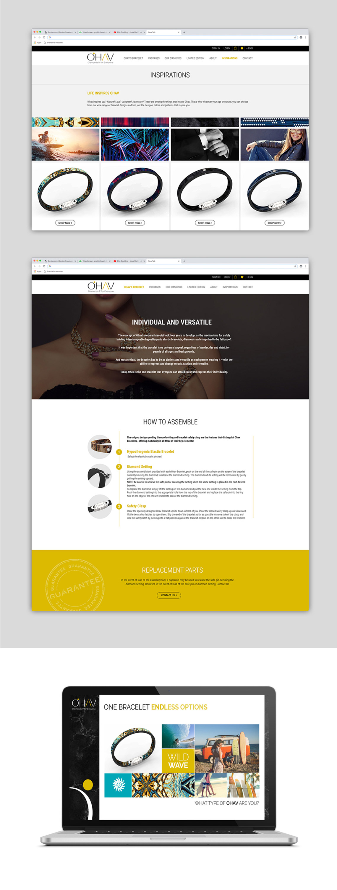 מיתוג לחברת תכשיטים