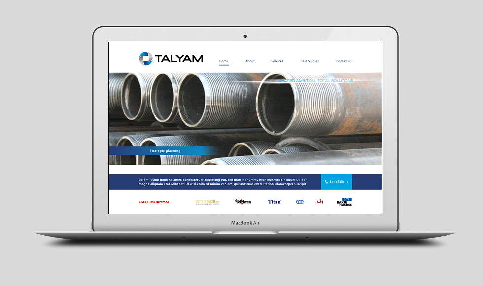 עיצוב ובניית אתר תדמיתי ל Tal Yam